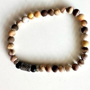 Bracelet with silver bead